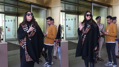 Watch: Sonam Kapoor requests paps not to click 4-month-old son Vayu's ...