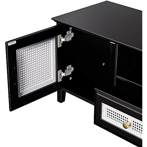 VZADGWA Farmhouse Rattan TV Stand for 60 65 TVs, India | Ubuy