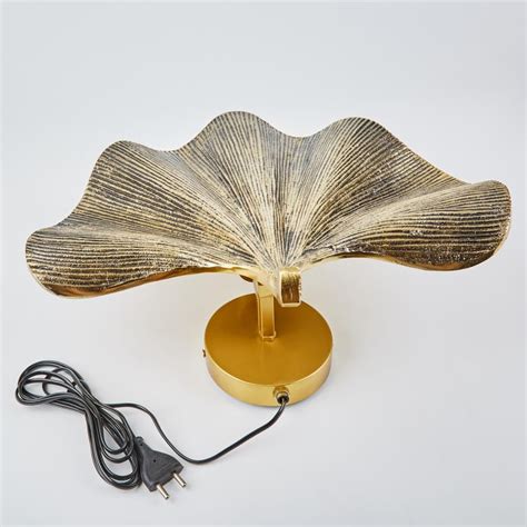 Buy Panorama Metal Gynko Leaf Wall Decor with Light from Home Centre at ...