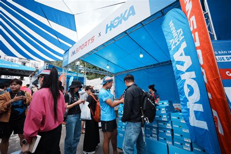 Gian hàng Imsports x Hoka tại giải VMM 2023