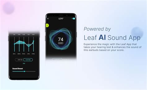 Leaf Buds X342 True Wireless in Ear Earbuds with Ai Sound App, 32H ...