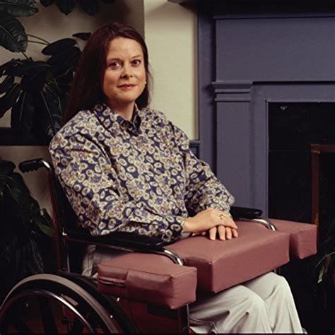 Lap Pillow with cutouts. 2" thick, fits standard 18" or 22" wheelchairs ...
