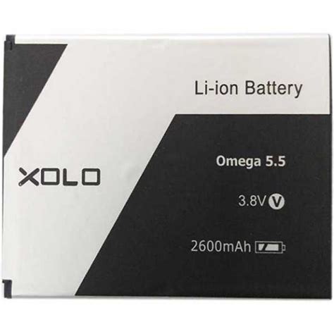 Xolo 2600mAh Battery (For Omega 5.5) Price in India, Specs, Reviews ...