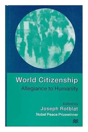 Buy World Citizenship: Allegiance to Humanity Book Online at Low Prices ...