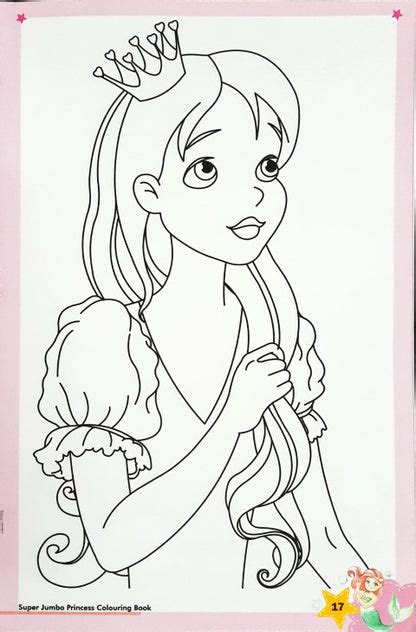 Super Jumbo Princess Colouring Book – Books and You
