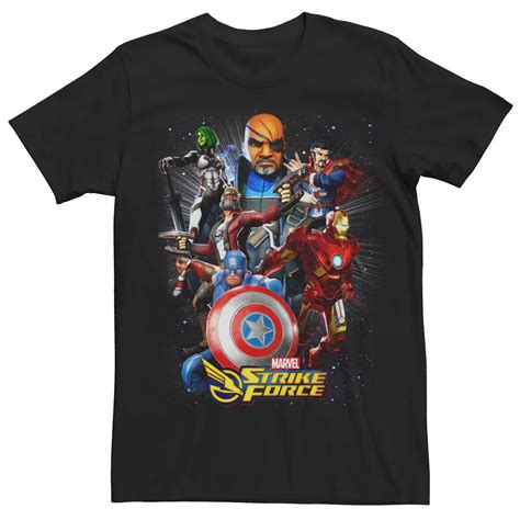 Men's Marvel Strike Force Team Graphic Tee