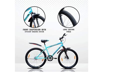 Buy Leader Scout MTB 26T Mountain Bicycle/Bike Without Gear Single ...