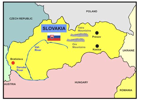 Slovakia Interactive Map