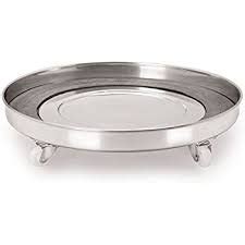 eKitchen Stainless Steel Cylinder Trolley with Wheels | Gas Trolley/LPG ...