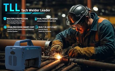 Tll Cordless Welder With 4 Batteries Battery Powered Stick Flux ...