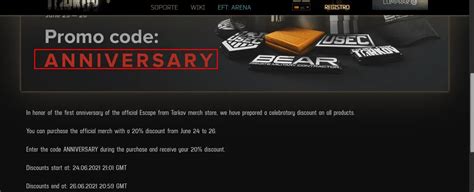 Escape From Tarkov Promo Code 的图像结果