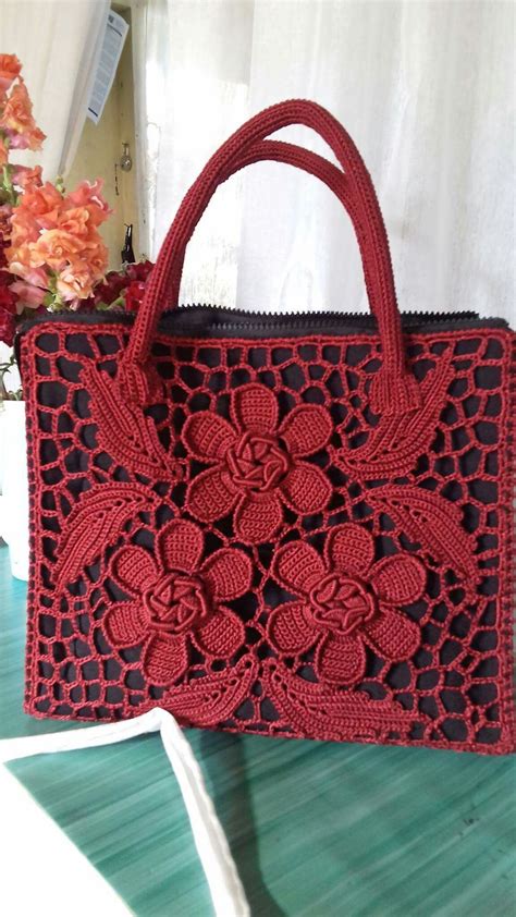 Image result for Embossed Crochet Bag Pattern