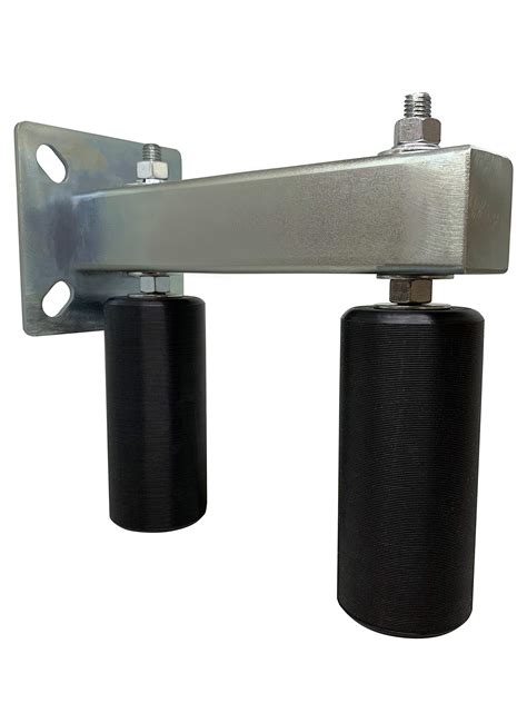Buy Adjustable Slide Gate Guide Rollers Upper Bolted Bracket Mount 6 ...