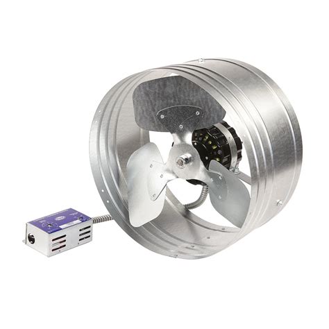 Maxx Air 1,300 CFM Gable Mount Power Attic Fan | Roofing Direct