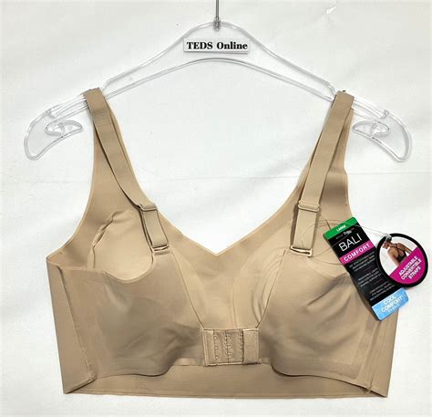 Bali Comfort Revolution Easylite wirefree Bra size Large DF3496 beige ...