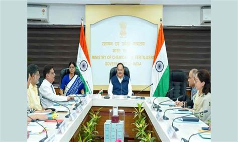 JP Nadda, Anupriya Patel preside over review meeting of Department of ...
