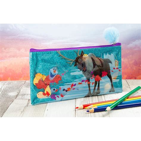 Buy Disney Frozen 2 Confetti Pencil Case With Pom Pom Online at Best ...