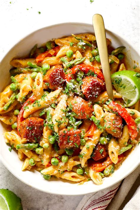 Spicy Chicken Chipotle Pasta - Carlsbad Cravings