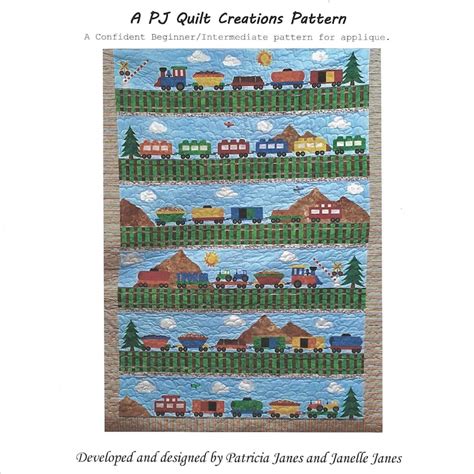 Train Quilt Pattern 的图像结果