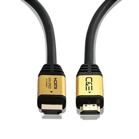 Buy C&E 6ft(1.8M) High Speed Ultra 4K HDMI Cable with Ethernet Gold (6 ...