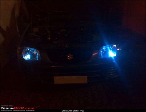 DIY-Blue LED Parking Lamp & Speedo Meter+Wire Mesh Grille & Underbody ...