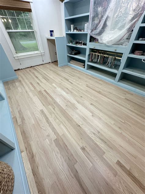 Red Oak Floors With Bona Natural Seal & Bona Traffic HD