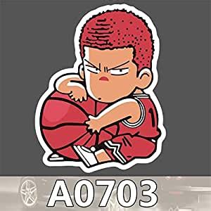 Buy GADGETS WRAP A0703 Spoof Anime Hanamichi Sakuragi Vinyl Stickers ...