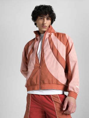 Buy Puma Orange X Kid super Men's Relaxed Fit Windbreaker (XS) Online