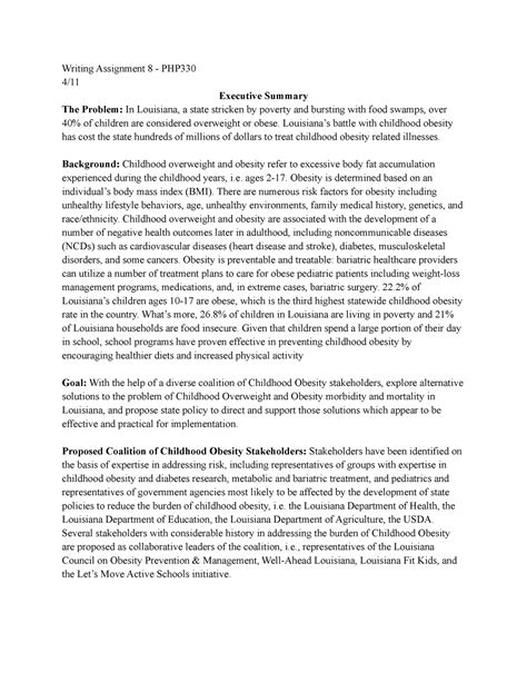 Executive Summary Assignment Example 的图像结果