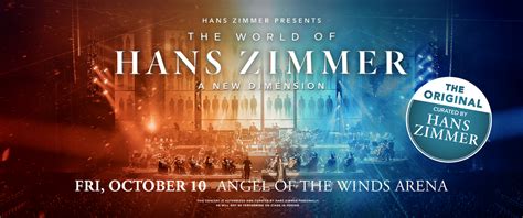 The World of Hans Zimmer at Dickies Arena, Dickies Arena, Fort Worth ...