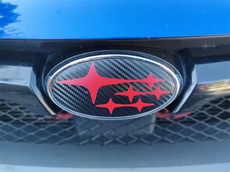 Black Subaru Emblem
