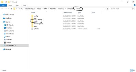 How to Open Forge Mod Folder 的图像结果