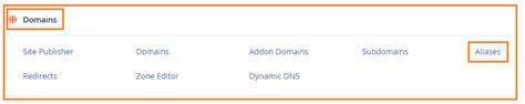 How to Add and Remove Parked Domain (Aliases) in cPanel