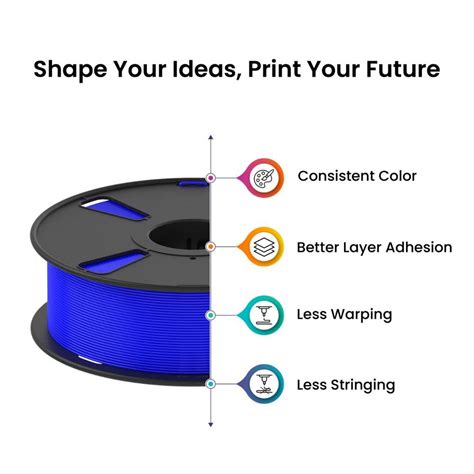 Buy AlmightyFila 1.75mm Red PLA+ 3D Printer Filament at an Affordable ...