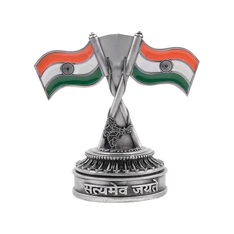Artarium Indian 4 Inch National Flag Car Dashboard Showpiece Patriotic ...