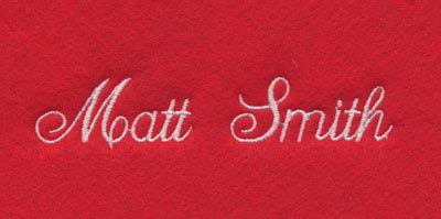 Image result for Embroidered Script Decals
