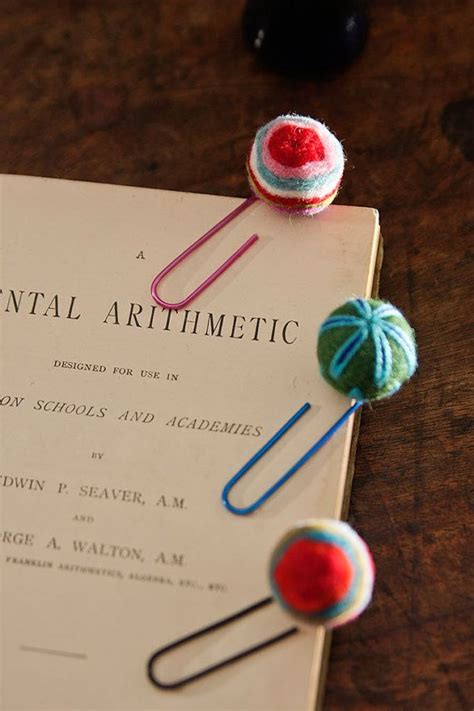 Image result for Felted Bookmarks