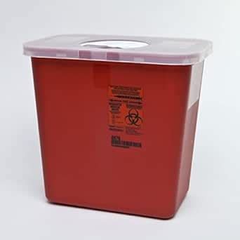 Kendall Sharps Container with Rotor Lid - 2 Gallon by KENDALL ...