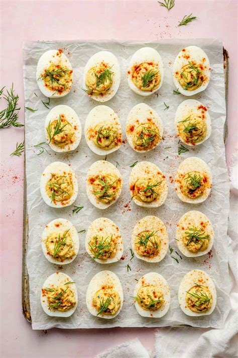 Deviled Eggs - The Defined Dish - Recipes - Deviled Eggs