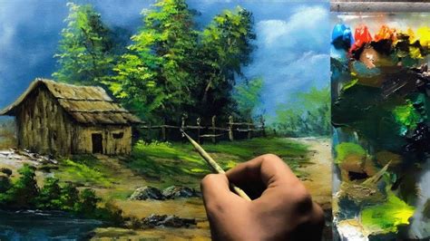 Image result for Simple Landscape Painting Tutorial