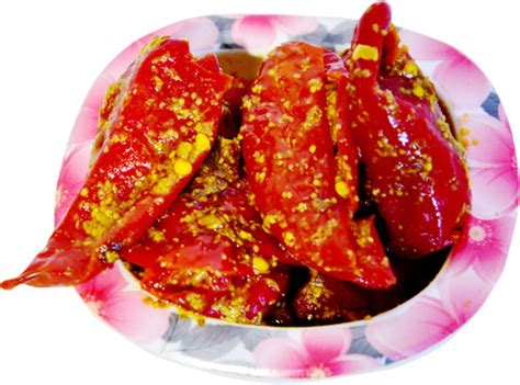 Rajasthani Swaad Red Chilli Pickle Homemade Bharwa Masala Stuffed Lal ...