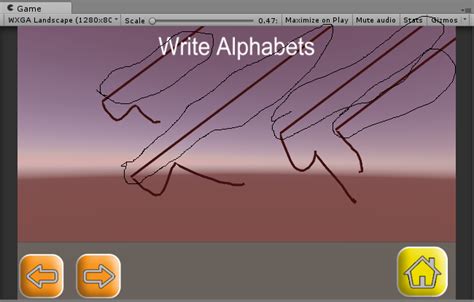 Draw a Line with Touch Screen with Unity 的图像结果