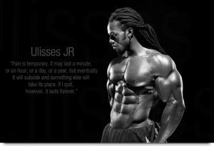 Ulisses JR Quotation Body Building Paper Print - Personalities posters ...