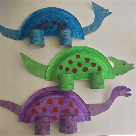 paper crafts dinosaur