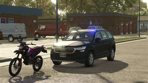 Skoda Kodiaq Civil Police - FS25 Work-In-Progress - KingMods