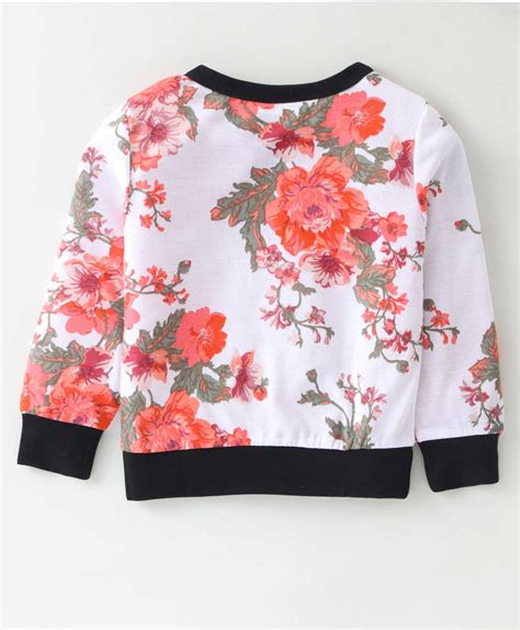 Floral Printed Sweatshirt Jogger Set – CrayonFlakes