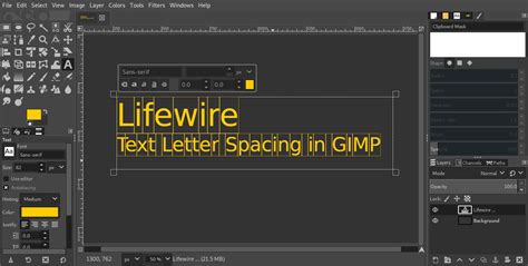 Image result for innerText GIMP Tutorial