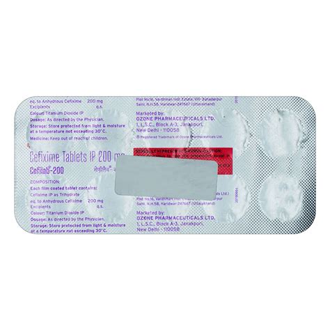 Cefilab 200 mg Tablet | Uses, Side Effects, Price | Apollo Pharmacy