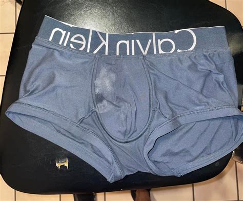 Fresh precum / cum from a wet dream that I had today in the morning ...