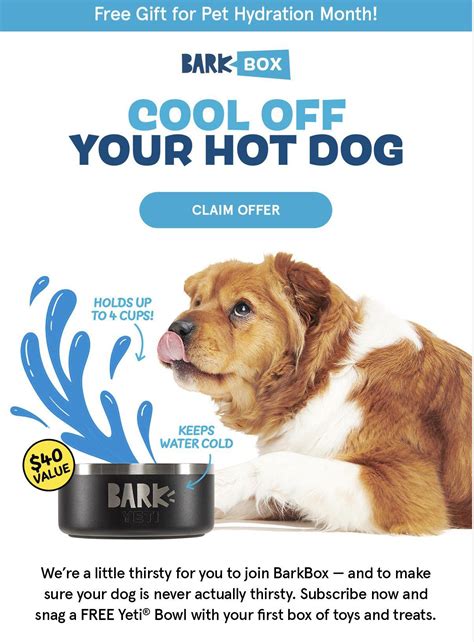 BarkBox Coupon Code: FREE Yeti Dog Bowl - Subscription Box Ramblings